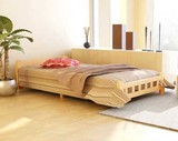 儿童可折叠松木床休闲区域包邮一米宽1.9长保姆床单人床折叠