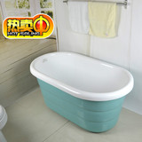 欧式亚克力彩色保温婴儿童成人浴缸独立式小浴盆1.2 1.31.4 1.5米