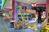松堡王国专柜正品100%芬兰松 C201实木双层床 专业青少年儿童家具