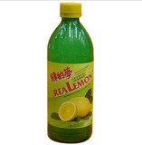 烘焙原料 进口绿的梦ReaLemon天然浓缩鲜柠檬汁 500ml装 原汁调味