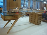 意瑟米意大利米兰国际家具 个性书桌 实木办公桌 家具定制