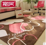 专业定做手工晴纶地毯/儿童房卡通地毯/卧室客厅地毯/可定尺寸。