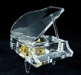 雷曼士 水晶钢琴音乐盒八音盒 圣诞生日情人节新年礼物