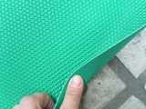 钻石纹PVC塑胶地毯 塑料地毯  耐磨王 防滑垫 通道毯卷材1.3M宽绿