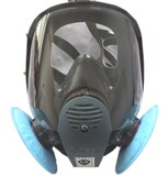 正品防毒面具 全面罩大视野化工喷漆粉尘双罐消防全面军堪3M6800