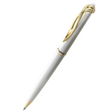 惠子日本代购 MIKIMOTO御木本 珍珠镶嵌 优雅曲线笔夹圆珠笔 多款