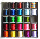 7号线中国结亮色线 粗约1.5mm韩国丝 DIY饰品材料手工编织绳整卷
