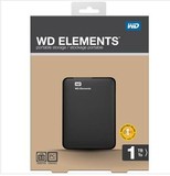 WD西部数据西数原装移动硬盘元素Elements 1t1000g WDBUZG0010BBK
