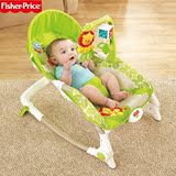 专柜正品 费雪玩具 欢乐动物多功能摇椅 婴儿安抚躺椅 BCD30