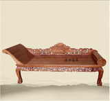 红木家具贵妃床非洲黄花梨木实木贵妃榻中式古典贵妃沙发可定制