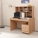 紫木林特价时尚简约分体书柜电脑桌家用台式办公桌书柜书桌