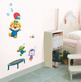 房间装饰 墙贴 儿童房卧室床头卡通装饰墙画贴纸可移除 小企鹅PSS