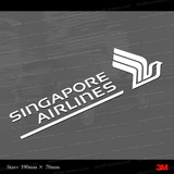 3M反光汽车贴纸 M192 Singapore Airlines 新加坡航空公司 新航