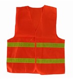 包邮 红色背心 警示 马甲 反光衣 施工反光马甲 可印字反光安全服
