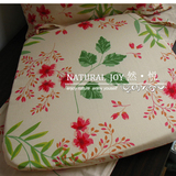 [然悦]全棉活性印染 可拆洗坐垫 海绵垫 椅子垫-可定制花色和尺寸
