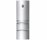 美的冰箱Midea/美的 BCD-320WTPMA 变频 风冷无霜 不锈钢 三门冰