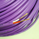 护套线 进口铜芯电线电缆2芯×1/1.5平方超软耐磨进口电线