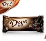 【8块包邮】德芙醇黑巧克力 80克纯黑巧克力可可含量66%10月新货