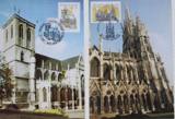 比利时极限片1997：拉肯圣母大教堂、哈莱圣马丁大教堂等 3片全