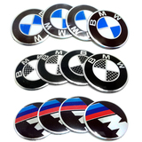 宝马BMW时尚车标 汽车轮毂标 轮毂中心盖贴标 金属标 轮毂贴