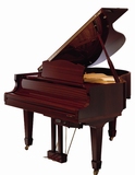 全新正品168红木亮光豪华卧式三角钢琴 此价格不含自动演奏系统