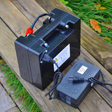 合邦电动轮椅车配件 12AH24V超威电池 轮椅车专用蓄电池 充电电池