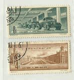 1957年 纪40 我国自制汽车出厂纪念 盖销票  邮票 收藏 老纪特