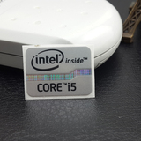 最新英特尔intel cpu性能贴纸 超极本i5银色标贴 笔记本电脑标签