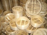 纯手工21-24竹蒸笼 精致小笼包子蒸格 包子蒸屉 太湖蟹家用竹笼屉