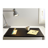 IKEA宜家代购 家居办公用品 瑞斯拉书桌垫 黑色仿皮 86x58cm w3.6