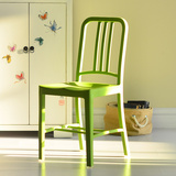 海军椅 创意时尚休闲吧椅塑料特价 设计师户外现代美式 餐椅