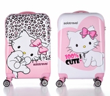 大途20寸儿童拉杆箱24寸时尚旅行箱 凯蒂猫PC可爱卡通行李箱子