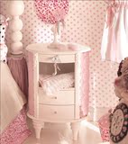 [现货]儿童套房 女孩房欧式美式地中海实木可定制家具床头柜