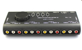 AV-109  4进1出AV切换器 音频视频切换器 S端子 复合视频切换器