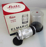 -人像头徕卡Leica Elmarit M90/2.8,银色,带包装！90mm F2.8
