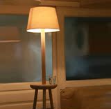 多功能创意木质台灯 北欧宜家实木客厅 落地灯 简约现代灯具灯饰