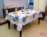 免洗防水防油耐热外贸PVC田园桌布 餐桌布台布 枫叶图案 002