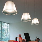 碧得森现代简约欧式创意餐厅卧室吧台灯具单头玻璃罩S1罗密欧吊灯