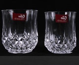 青苹果玻璃杯 水晶玻璃杯6只套装ktv专用酒杯 钻石果汁杯 啤酒杯