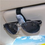 车载眼镜夹 遮阳板眼镜架 汽车车用眼镜夹 太阳镜多功能票据夹子