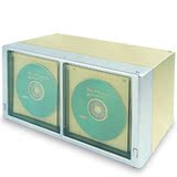 HIPCE 轻触式大容量120片CD盒 创意CD收纳箱 高档光盘盒 收纳盒