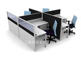 办公室家具 时尚屏风电脑桌 简约隔断组合工作位 现代职员工桌椅F