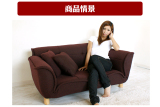 日式2人布艺沙发折叠沙发床 双人多功能沙发简约公寓小户型沙发床