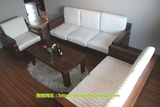 北美黑胡桃沙发组合1+2+3单人三人双人沙发现代简约上海工厂直销