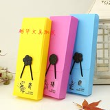 日韩国小清新创意糖果彩色 可爱铅笔盒 笔袋 收纳搭扣文具收纳盒