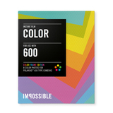 拍立得 宝丽来Color600相纸 px680 彩虹版 一次成像相纸 最新版