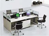 北京办公家具办公桌椅6人工位职员卡座办公室屏风隔断桌1200X600