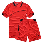 16夏款正品耐克NIKE男士羽毛球网球服速干短袖短裤足球服运动套装