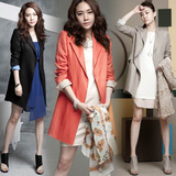 2016春季新款外套韩版女式棉麻女士高端西装套装女装潮促销现货