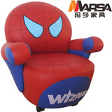 特价儿童沙发 宝宝沙发 可爱卡通小凳子 公仔蜘蛛侠小沙发K-57